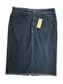 falda midi denim