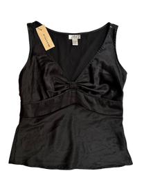 top satin negro