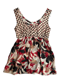 top estampado