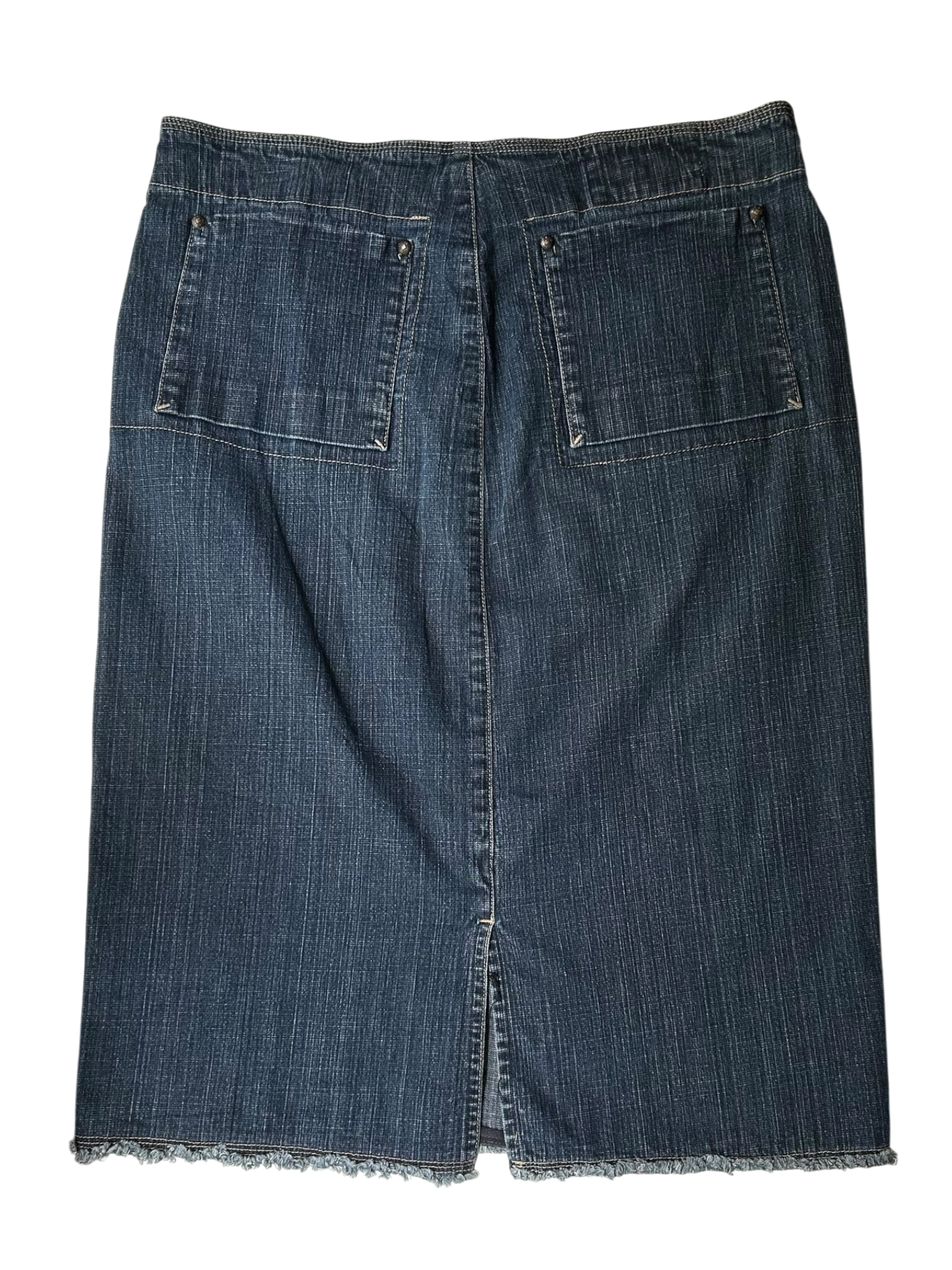 falda midi denim