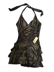 mini vestido cobre