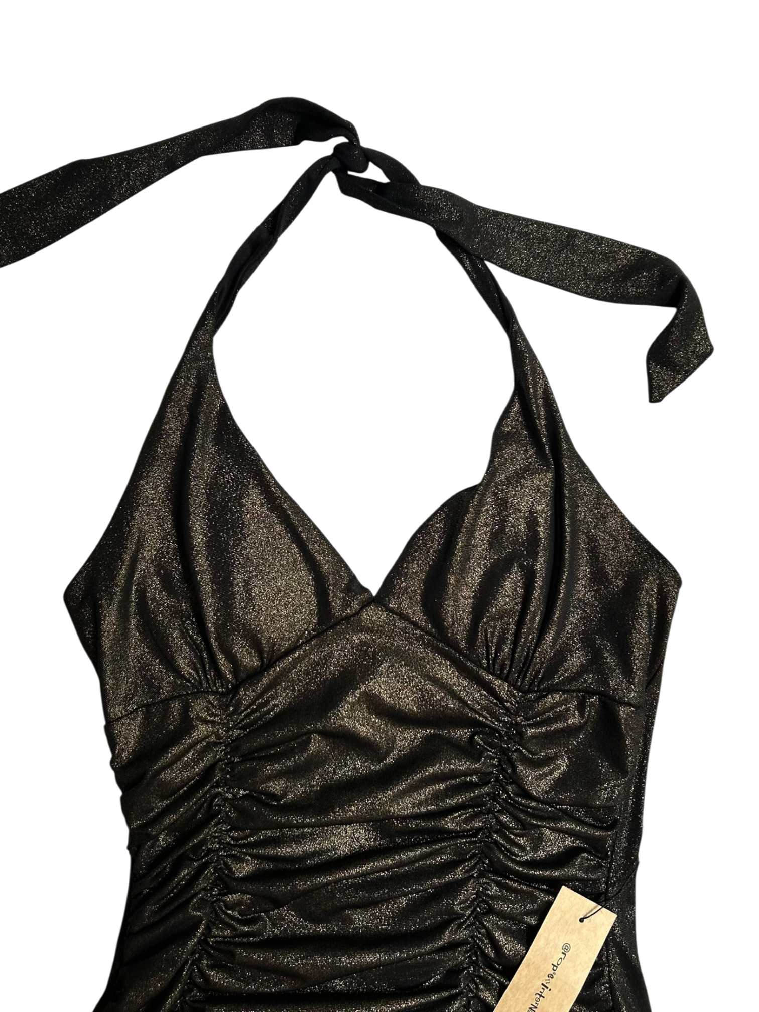 mini vestido cobre