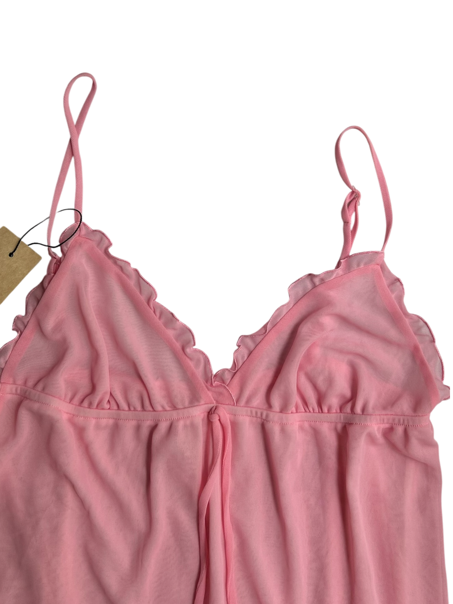 top rosa claro