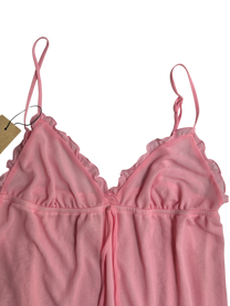 top rosa claro