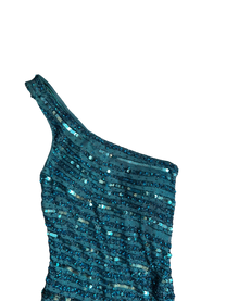 vestido canutillo y lentejuelas