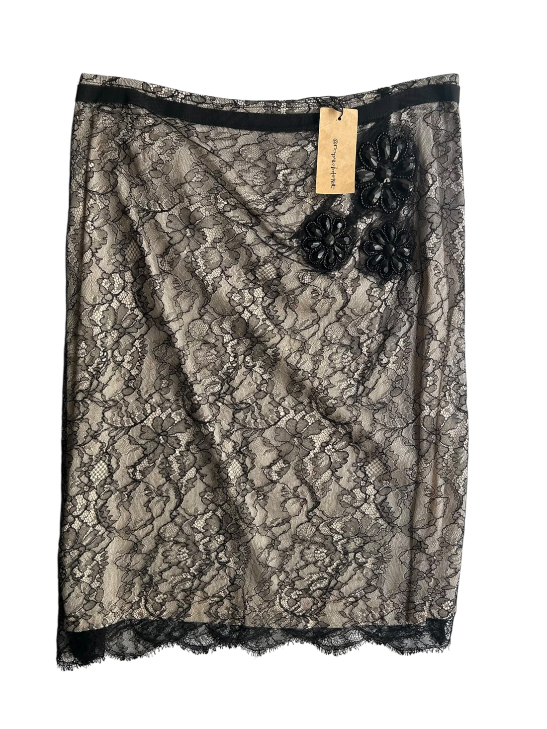 falda midi valentino