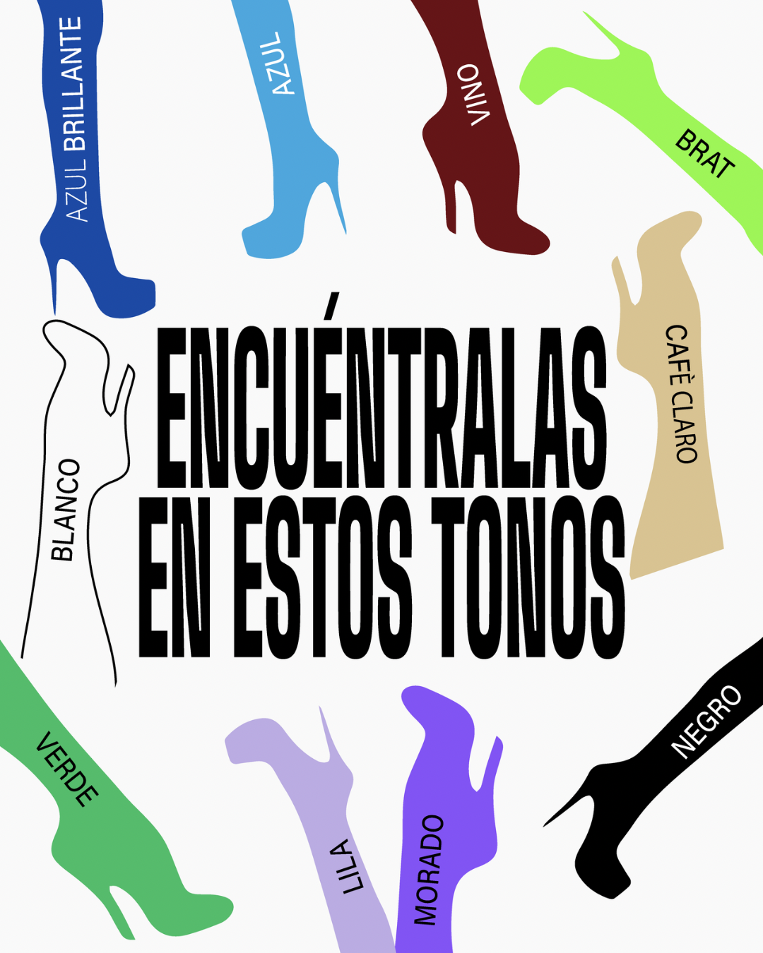 medias de colores