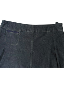 falda maxi denim