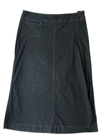 falda maxi denim