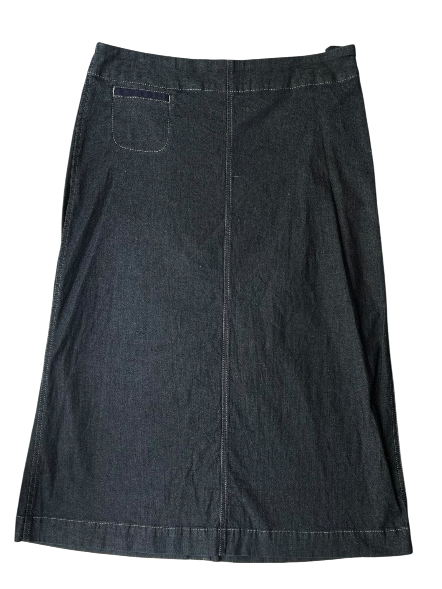 falda maxi denim