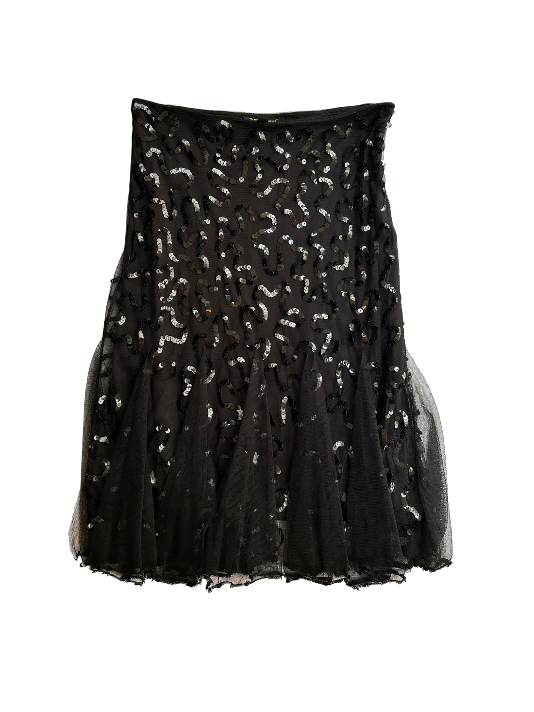 falda con lentejuelas