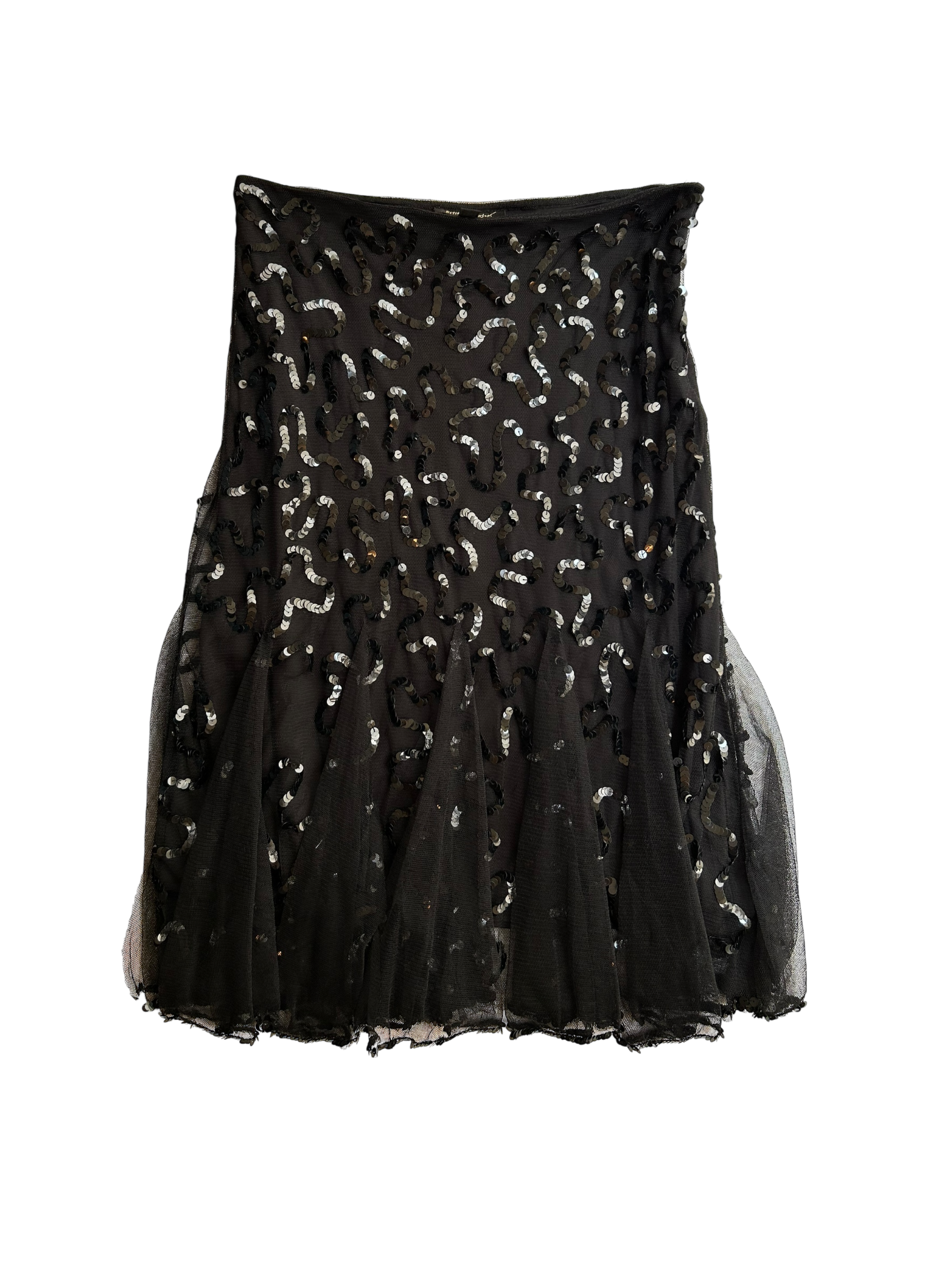 falda con lentejuelas