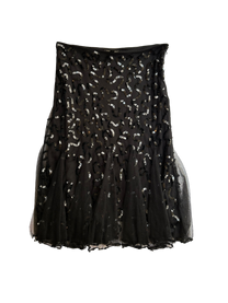 falda con lentejuelas