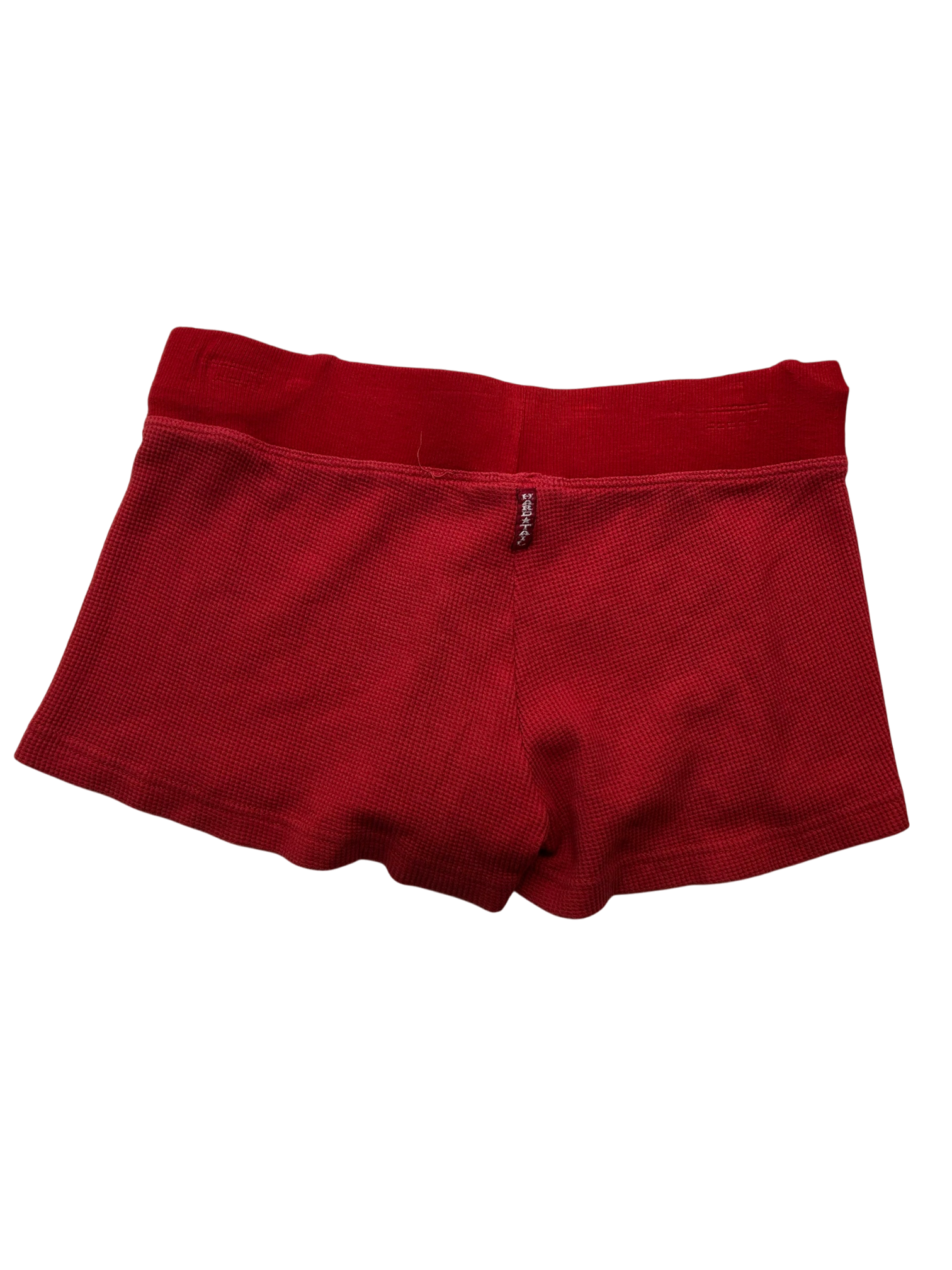 mini shorts rojos