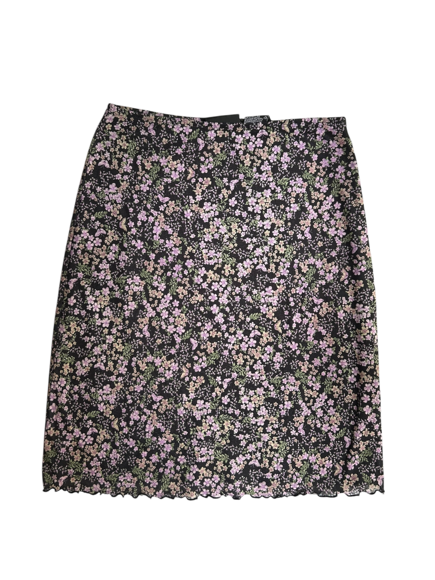 falda midi floral