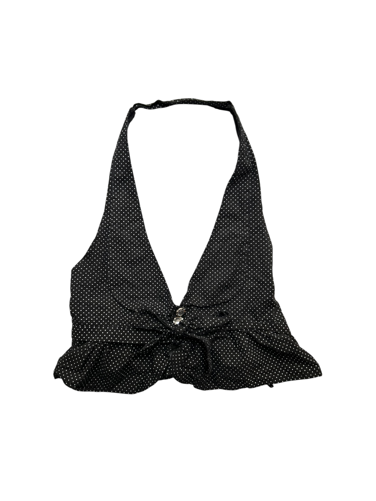 chaleco polka dots