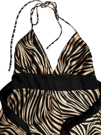 top halter tigre