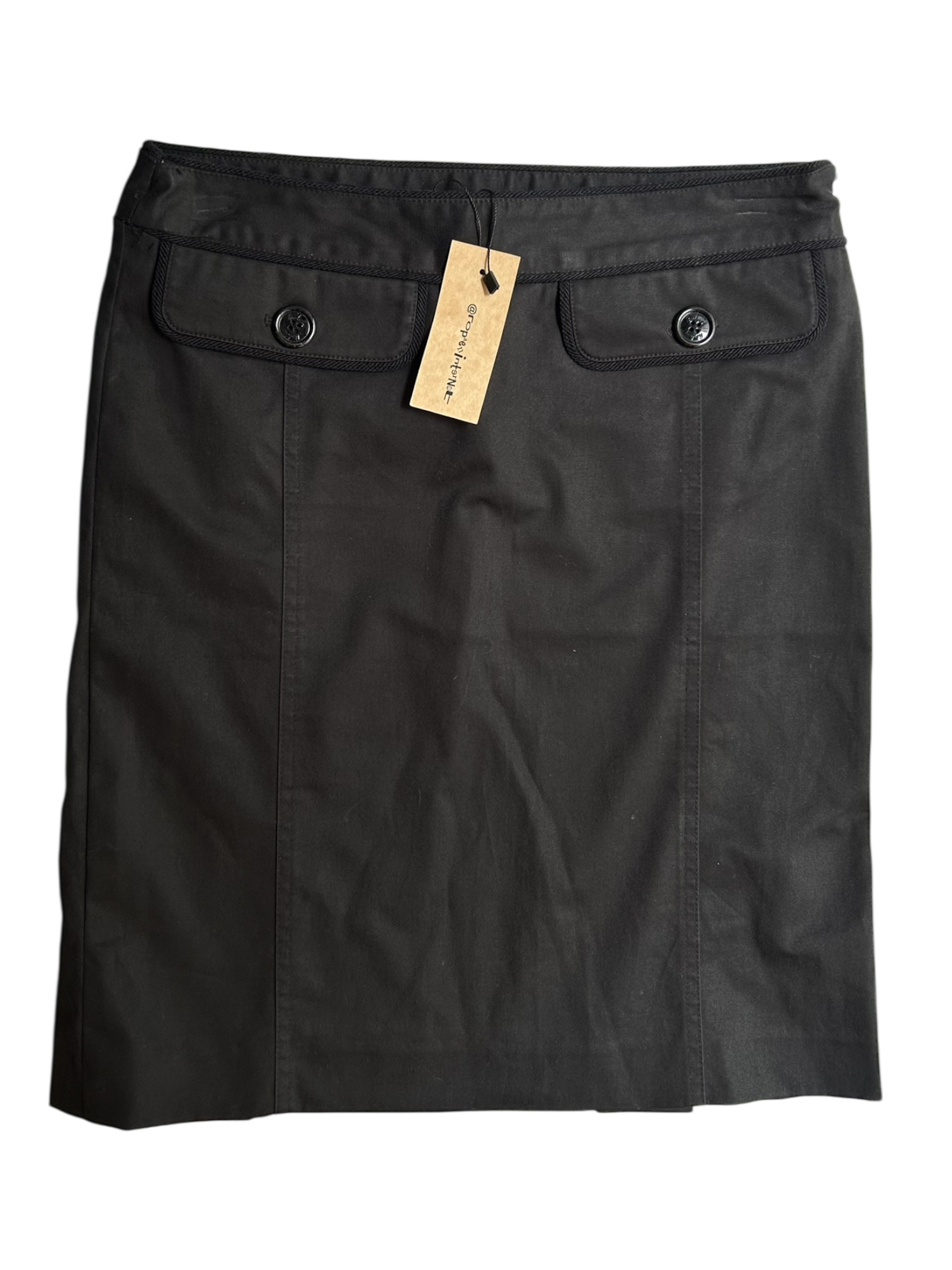 falda midi burberry