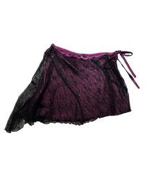 mini falda asimétrica