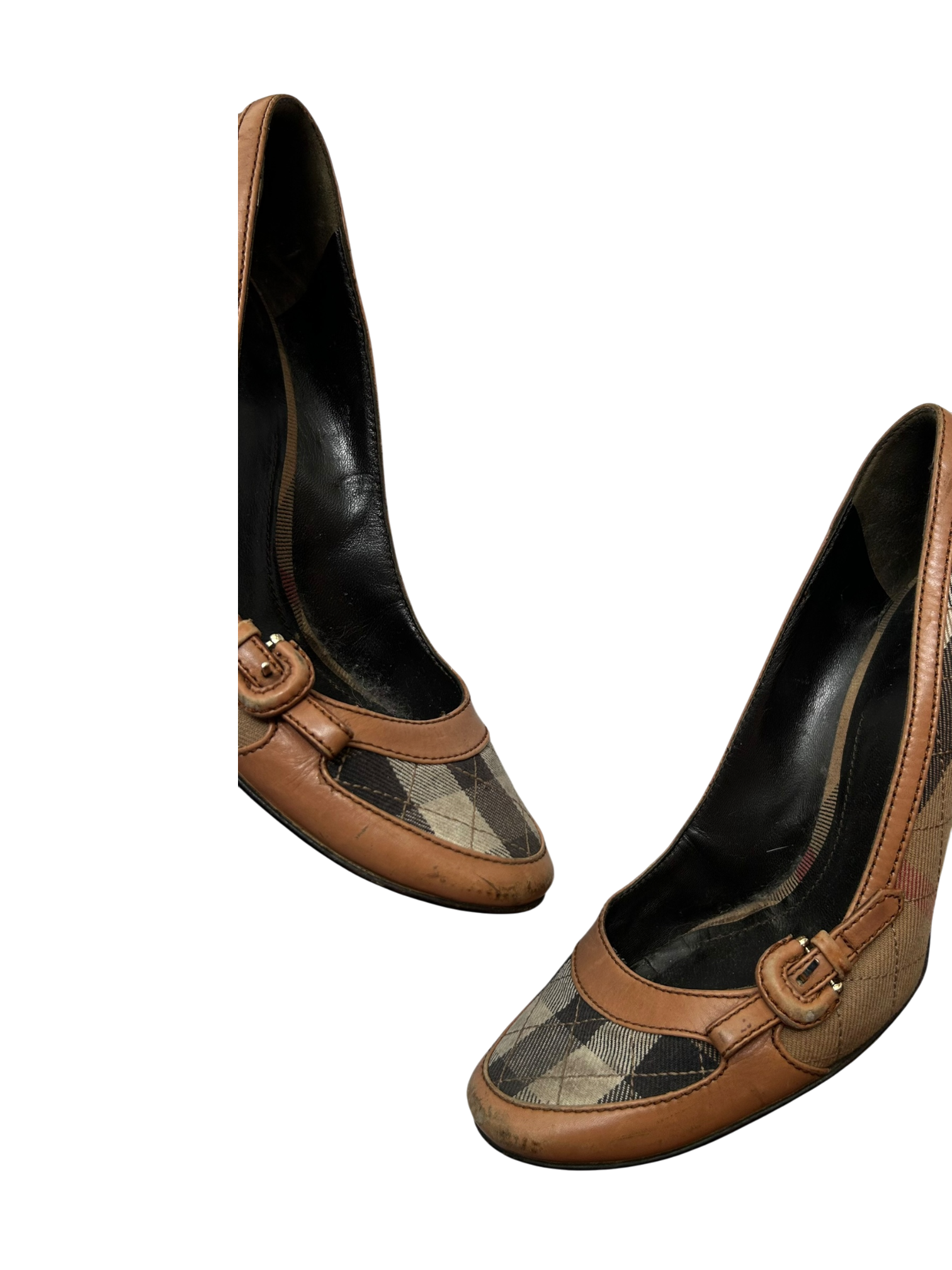 tacones burberry