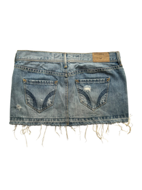 mini falda denim