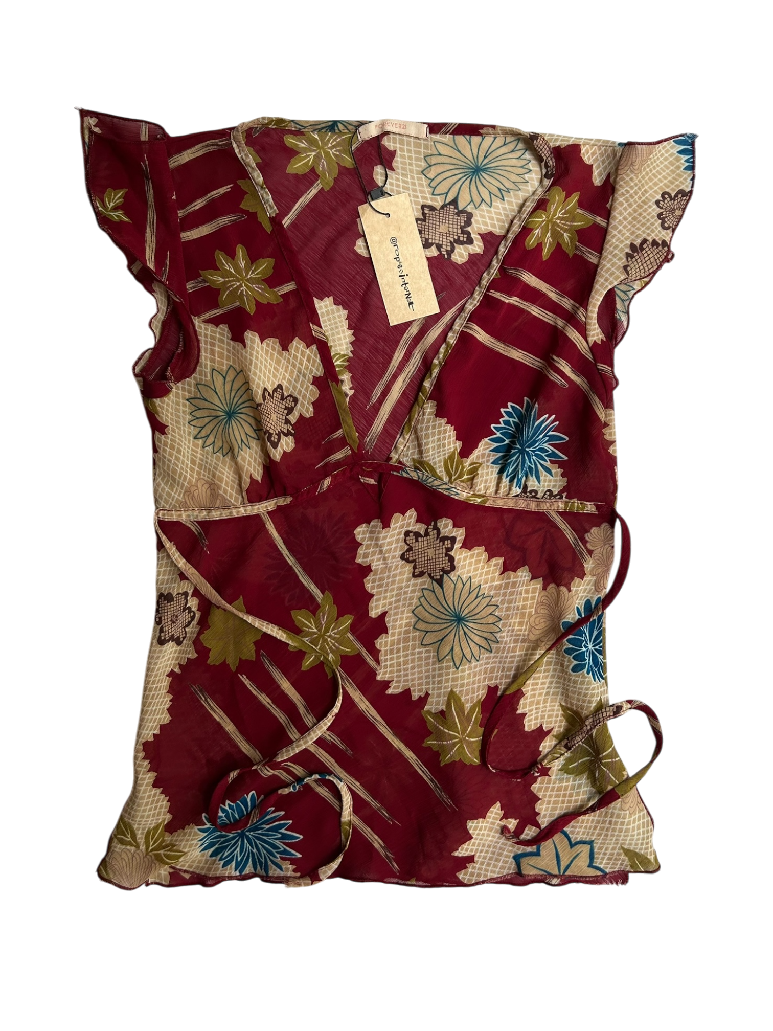 top floral vino