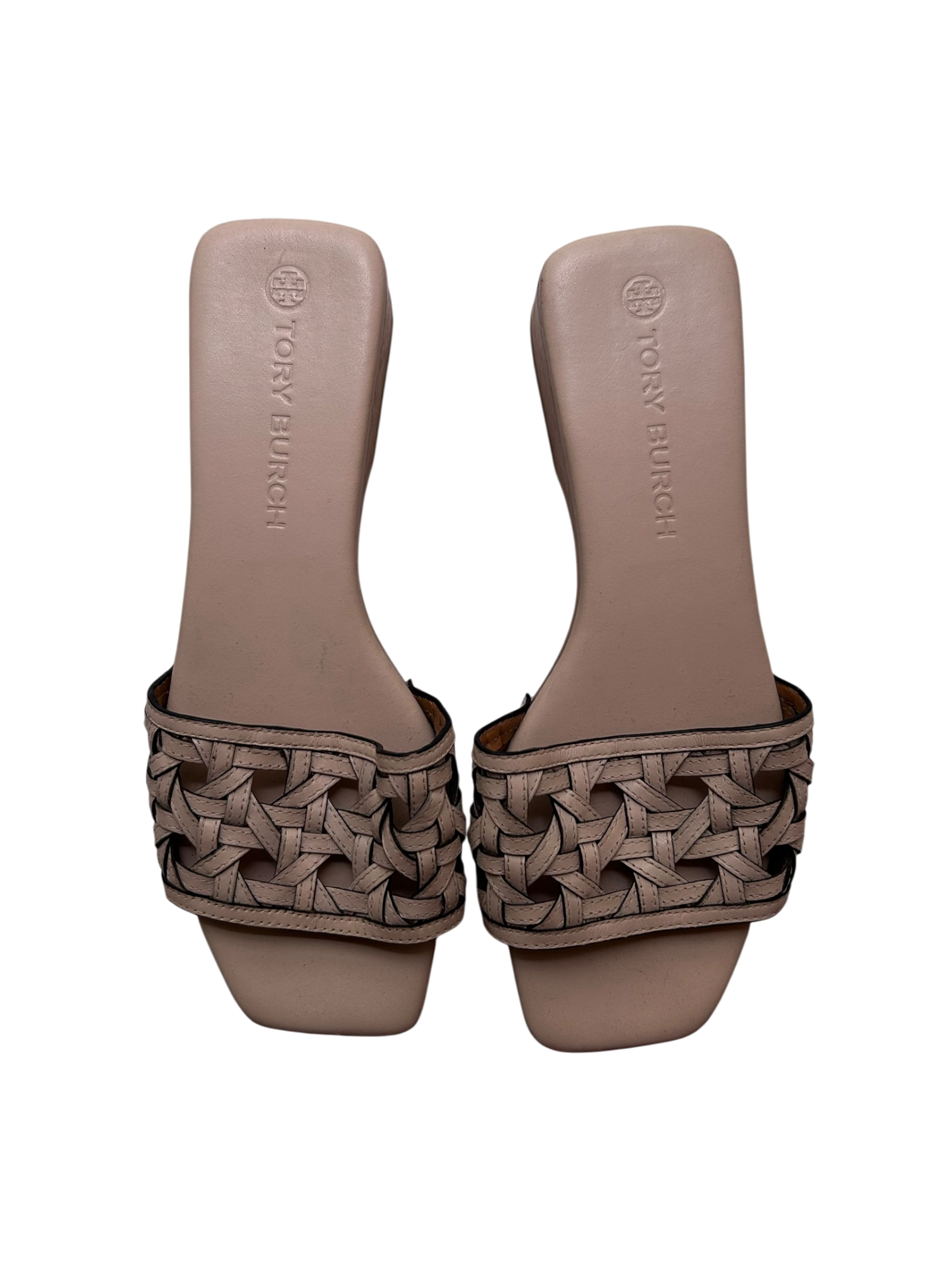 sandalias beige