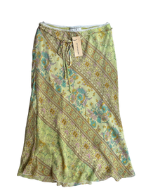 falda midi floral