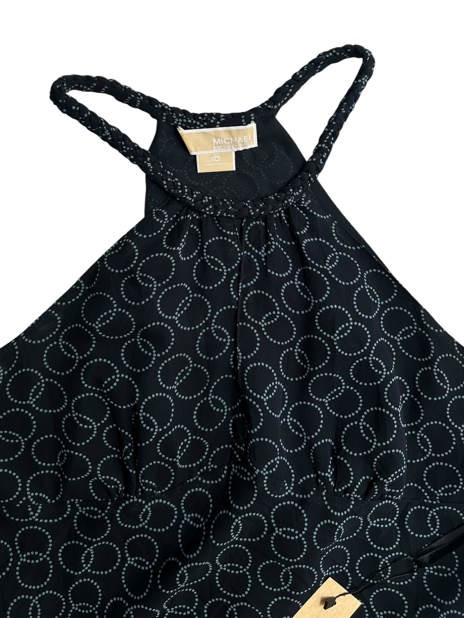 top seda azul marino