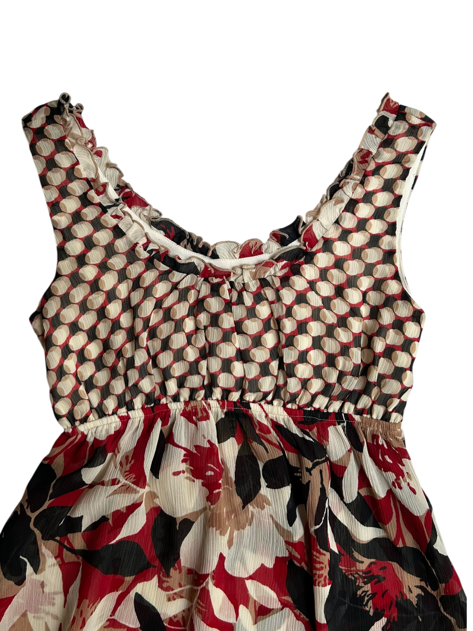 top estampado