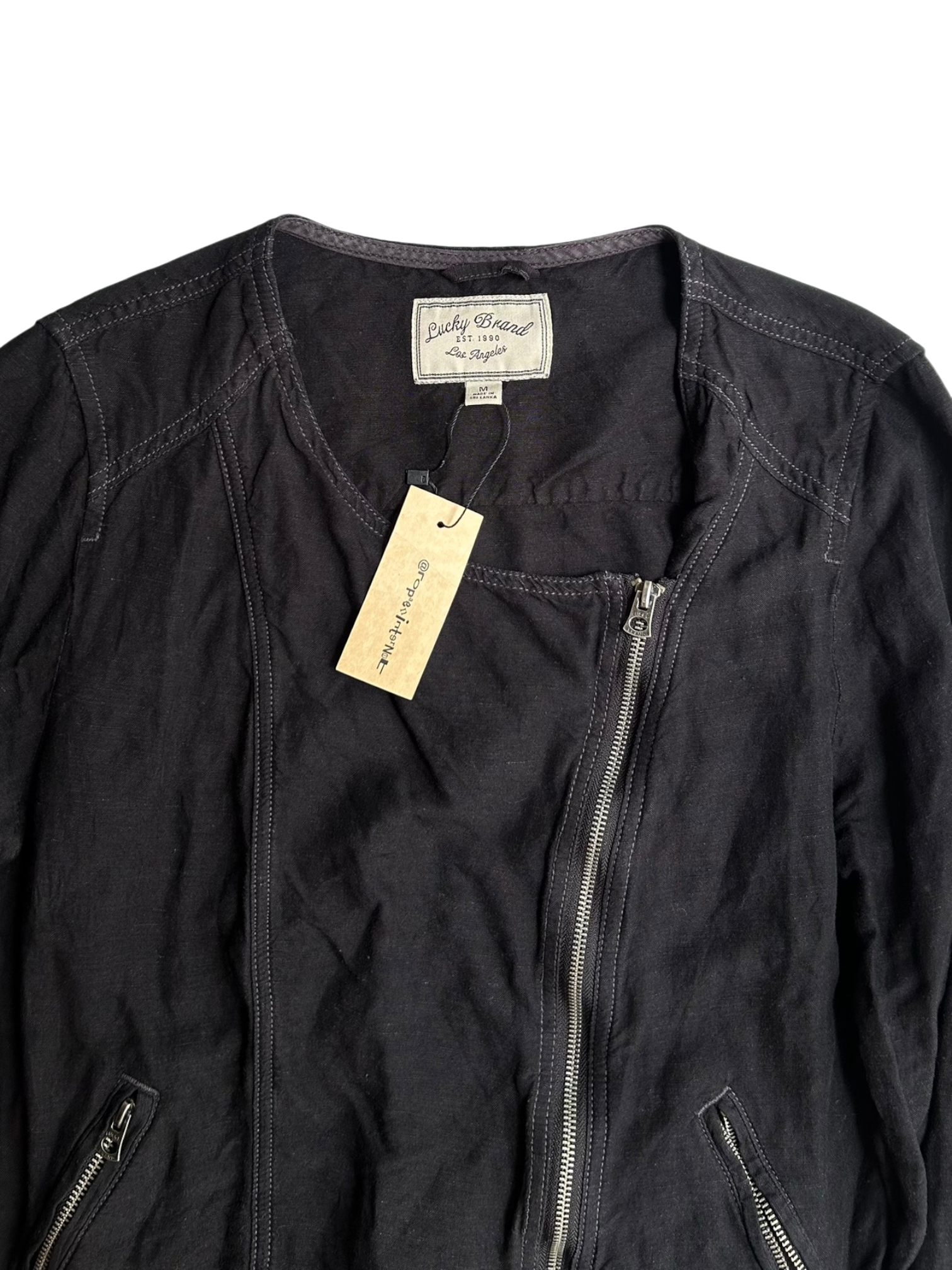 chaqueta asimétrica