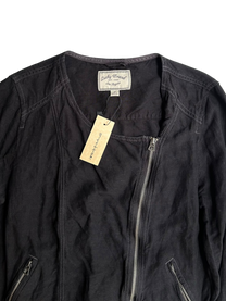 chaqueta asimétrica