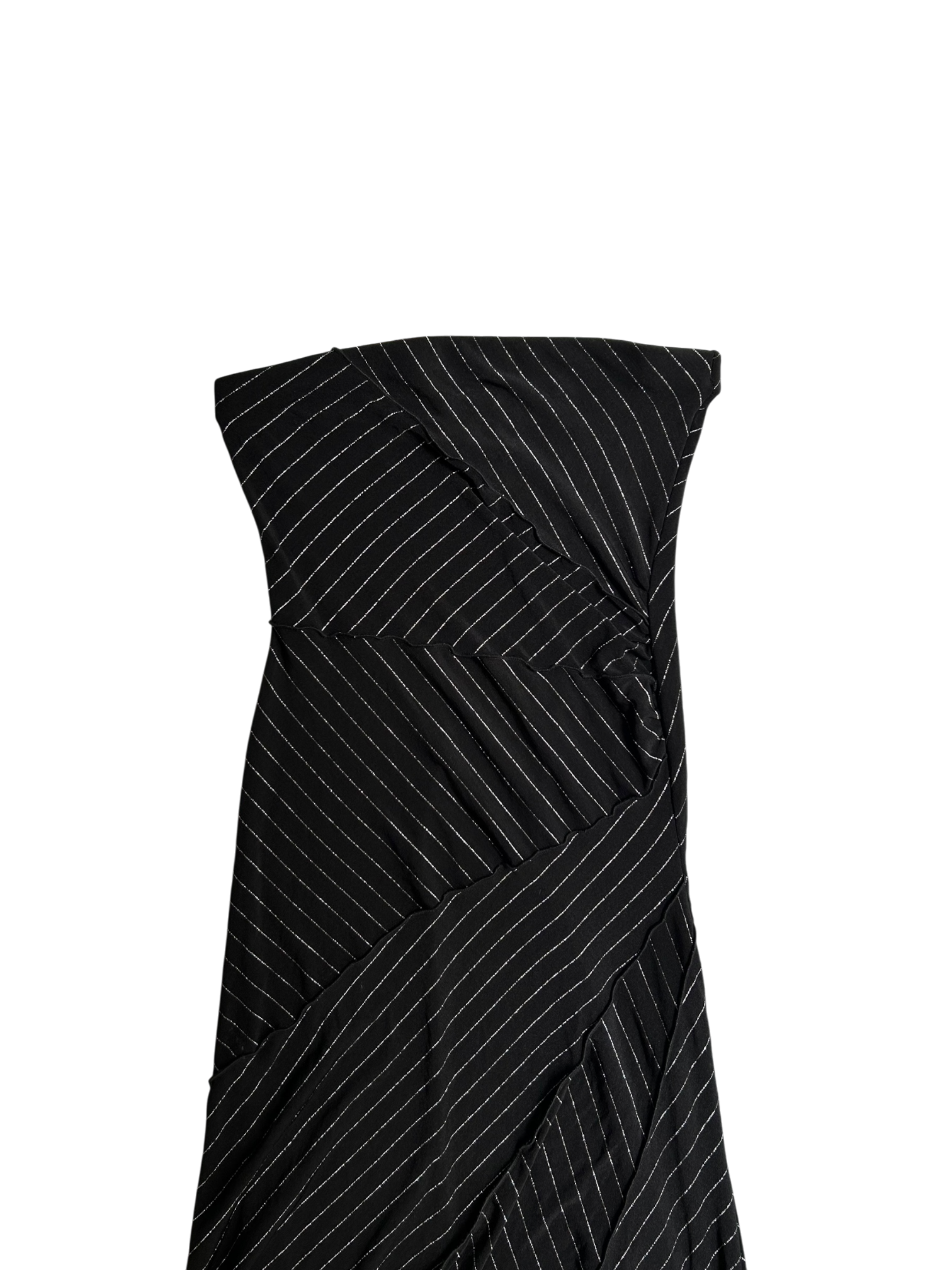 vestido strapless