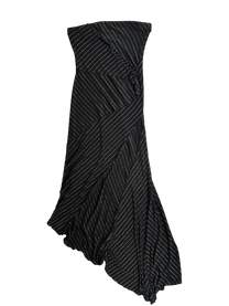 vestido strapless