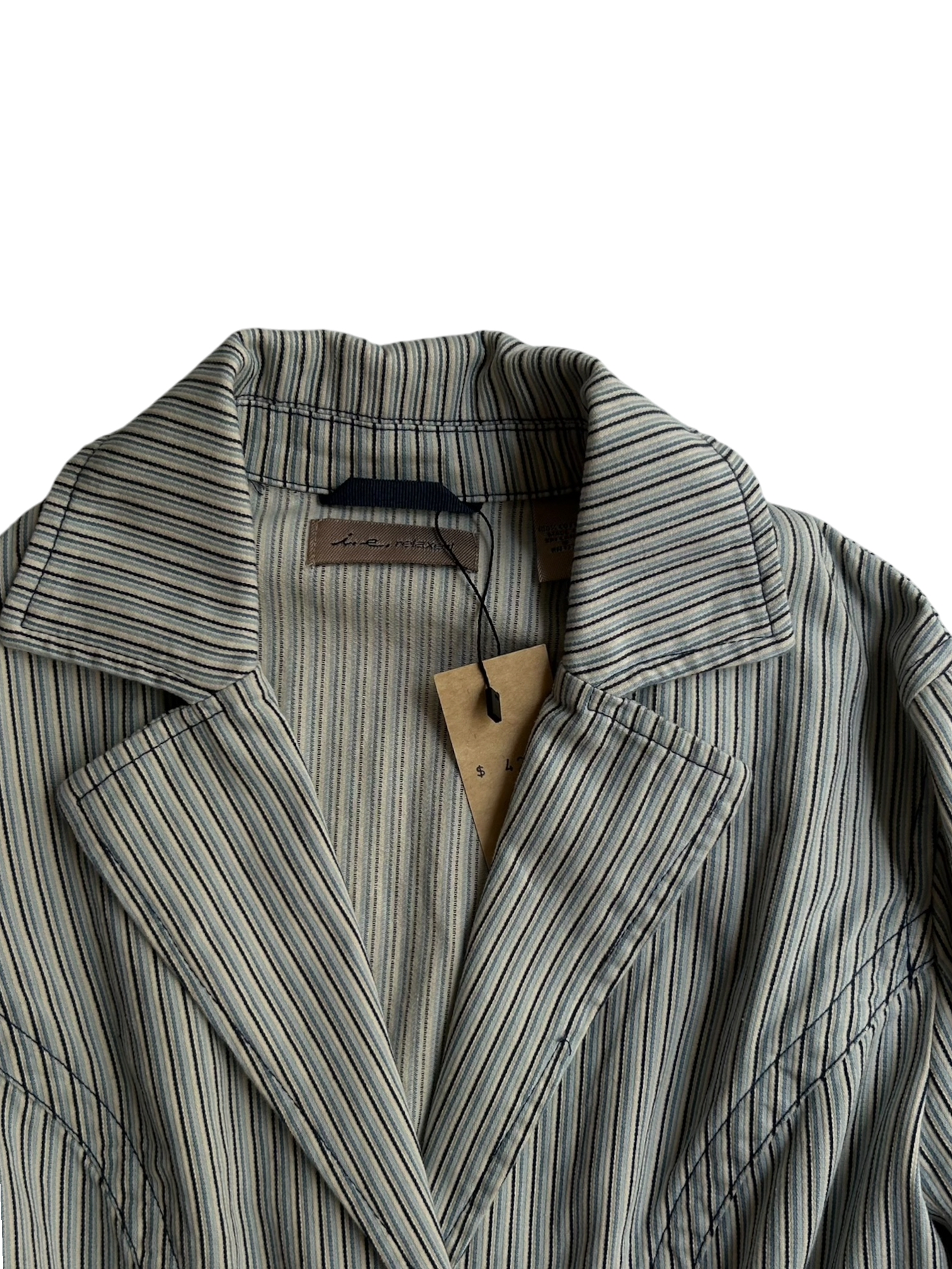 saco lineas azules