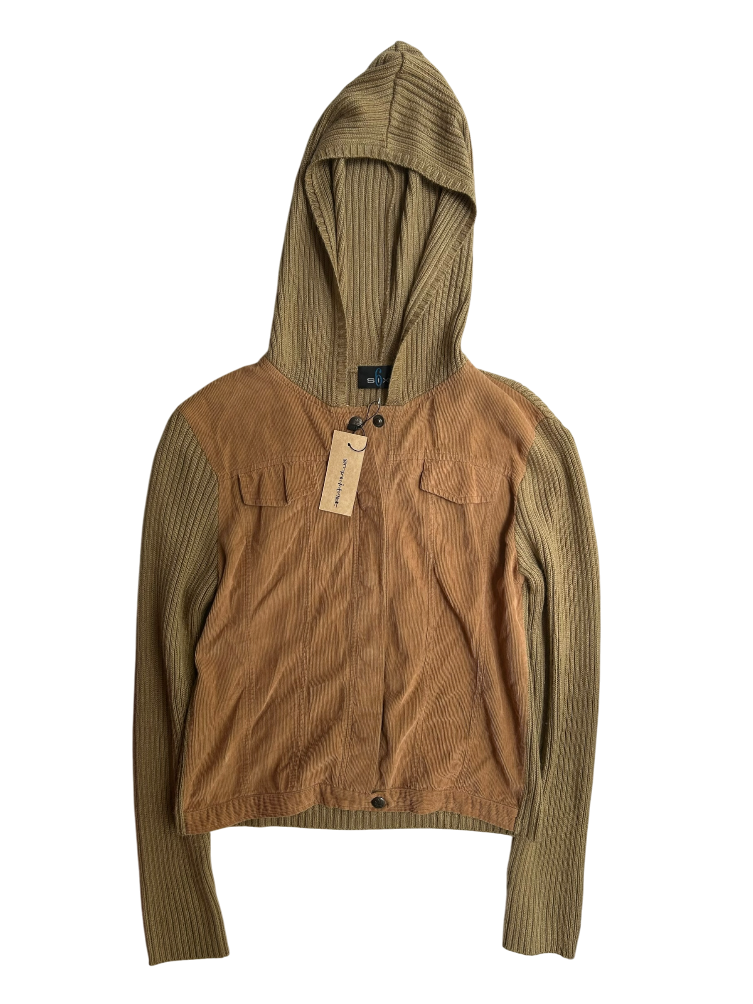 sudadera café