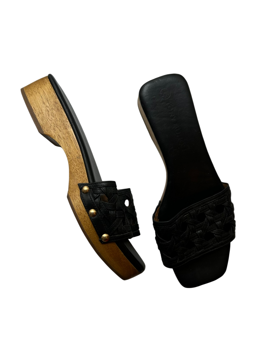 sandalias negras