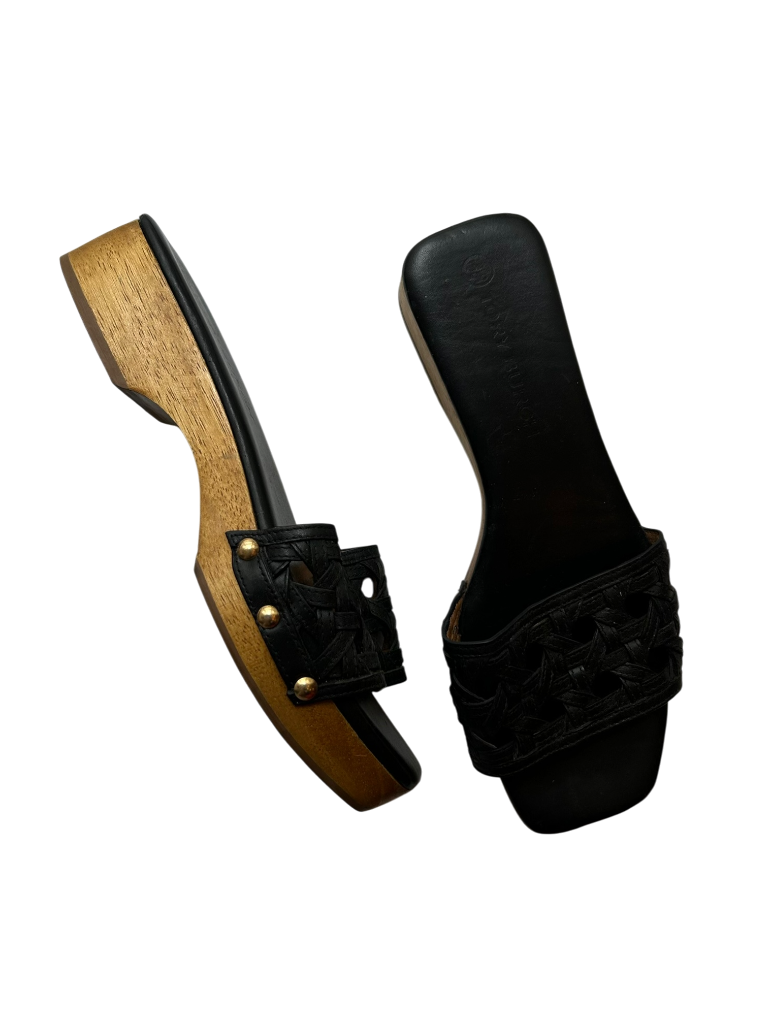 sandalias negras