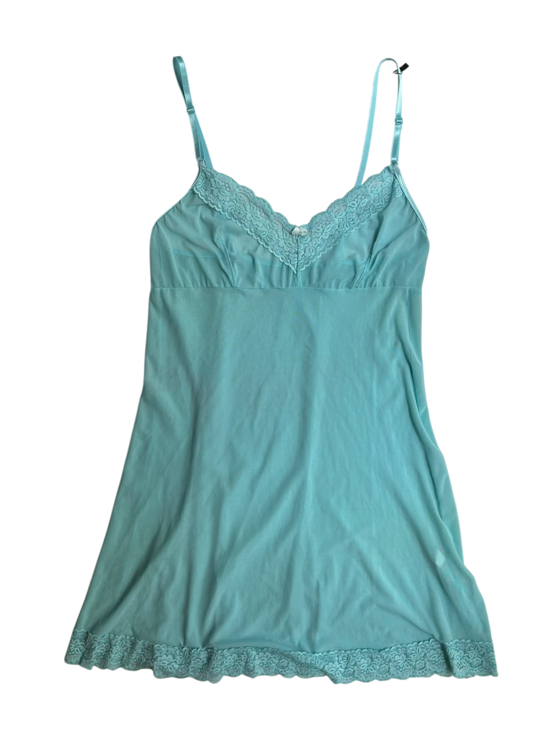 vestido mesh lencero