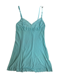 vestido mesh lencero