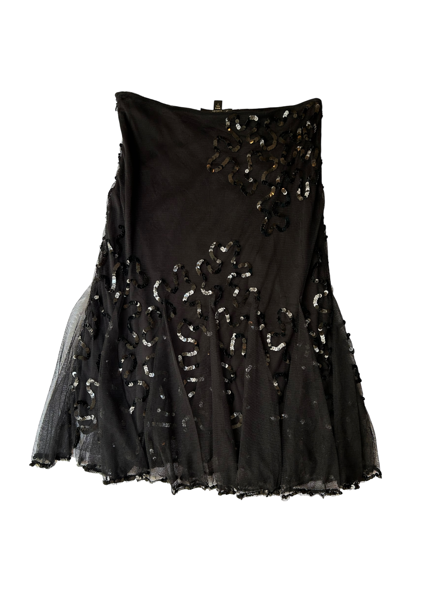 falda con lentejuelas