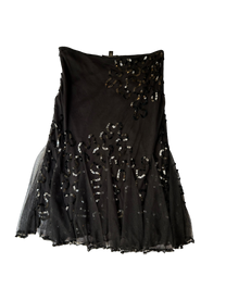 falda con lentejuelas