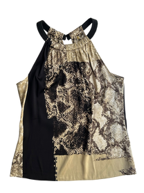 top halter satin
