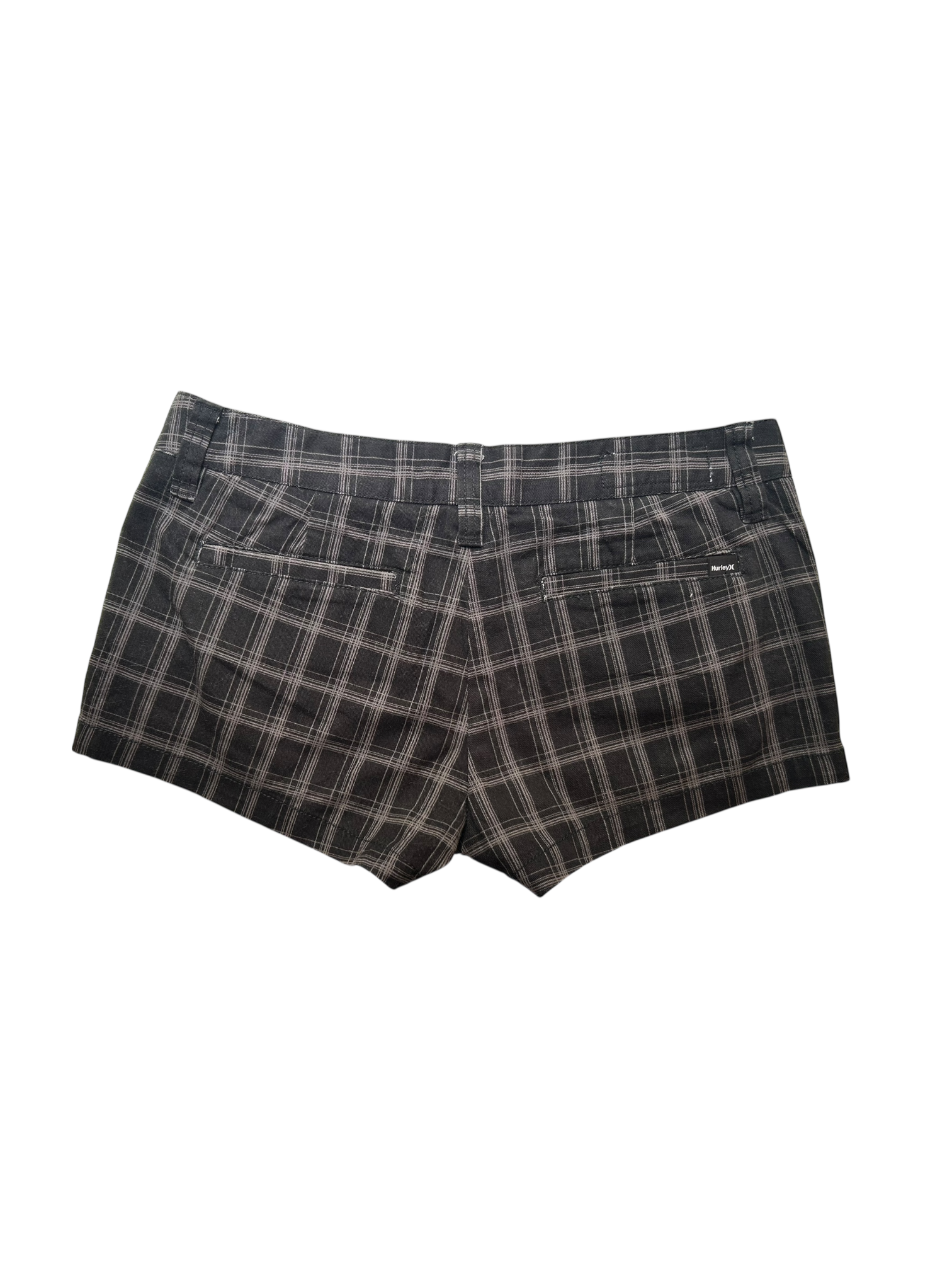 mini shorts cuadros