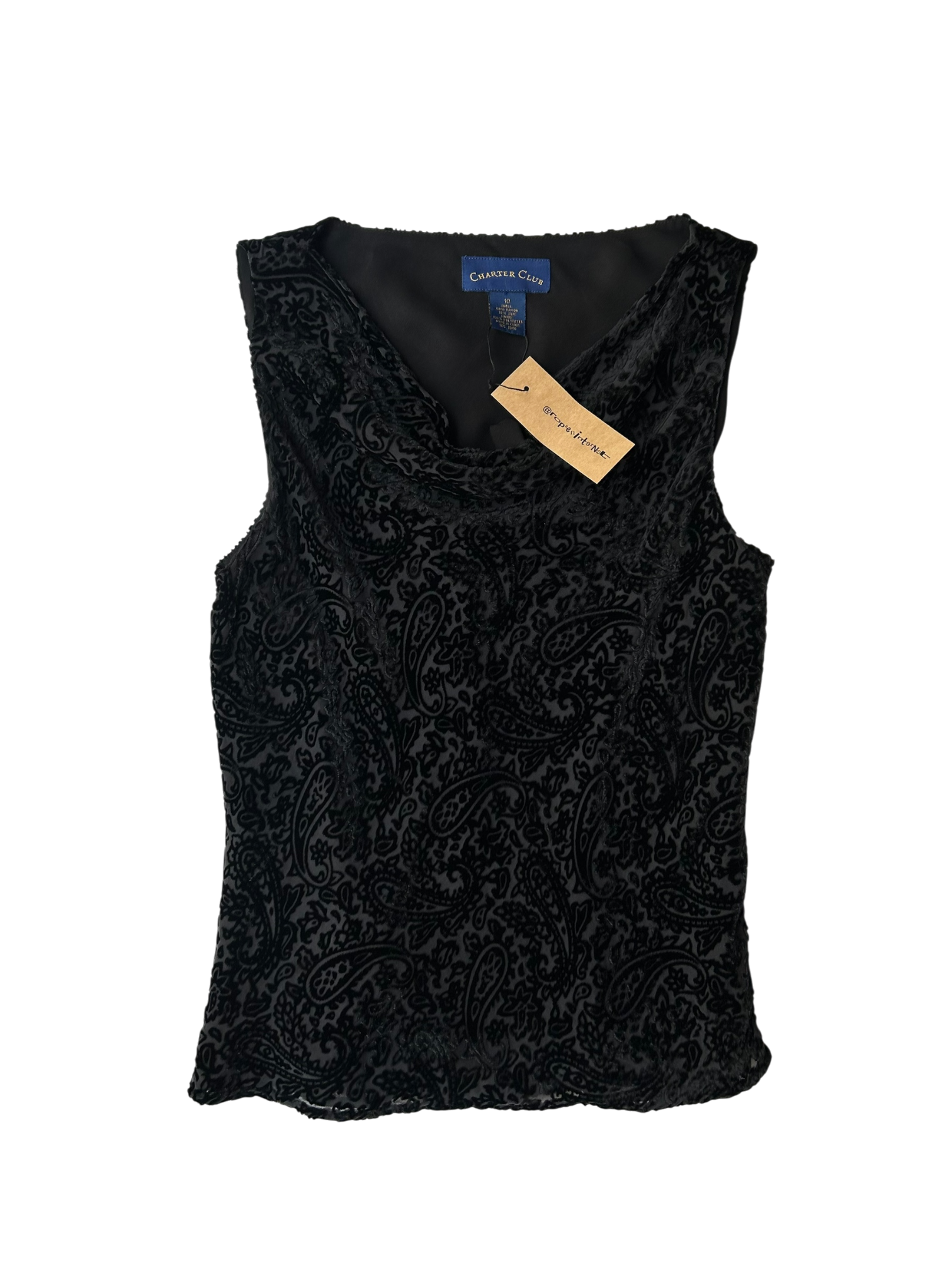 top terciopelo