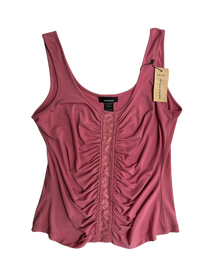 top rosa corrugado