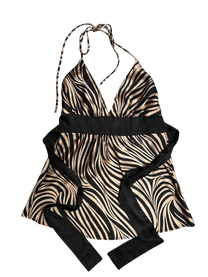 top halter tigre