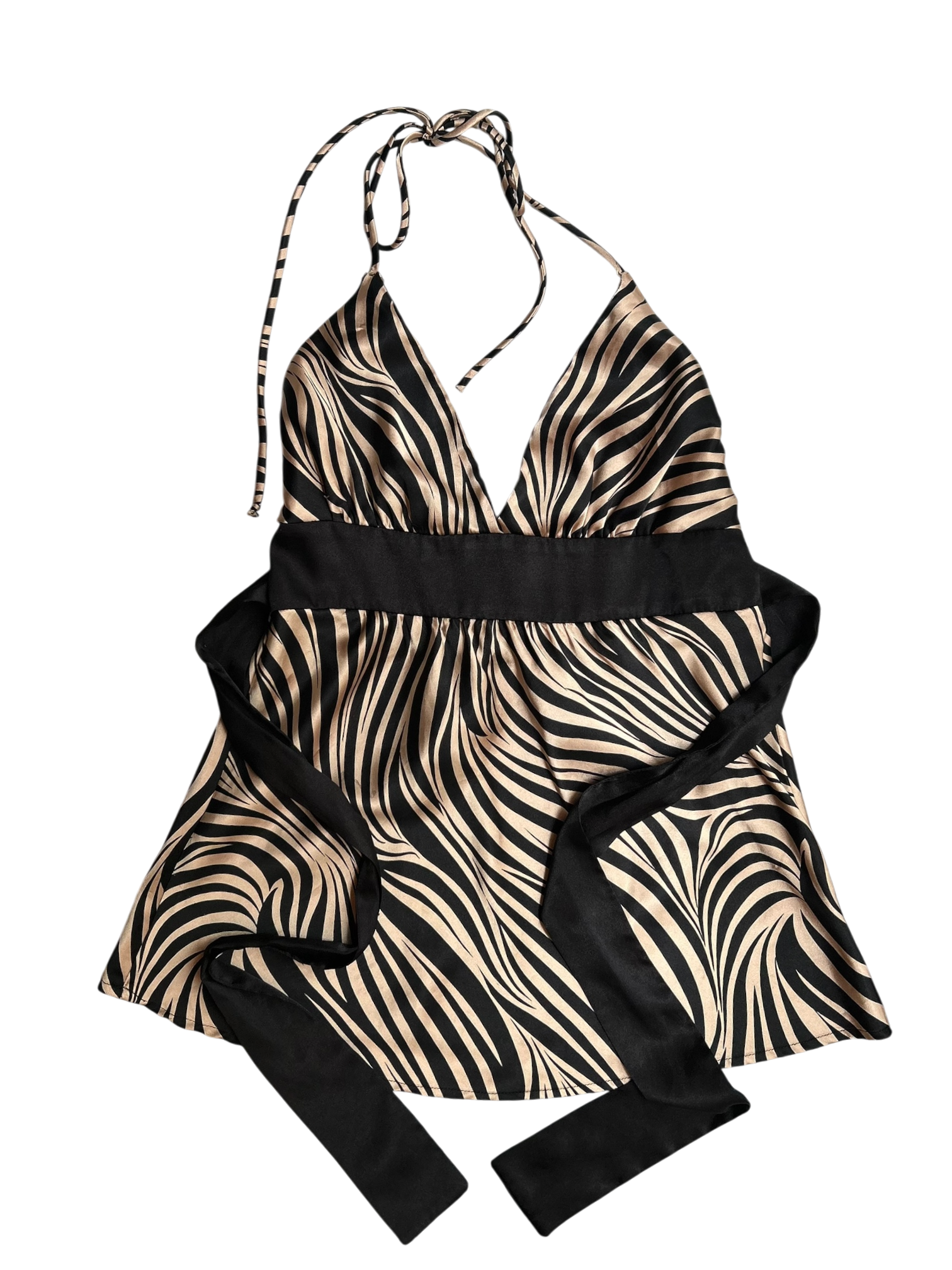 top halter tigre
