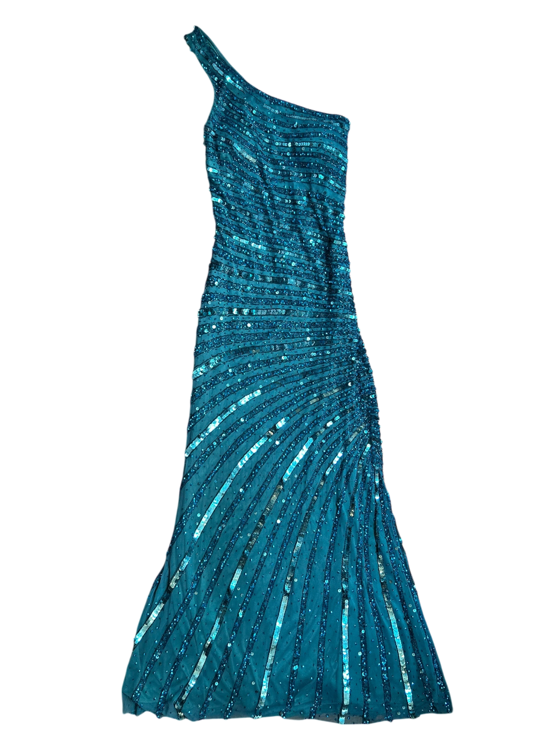 vestido canutillo y lentejuelas