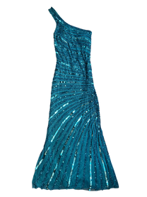 vestido canutillo y lentejuelas